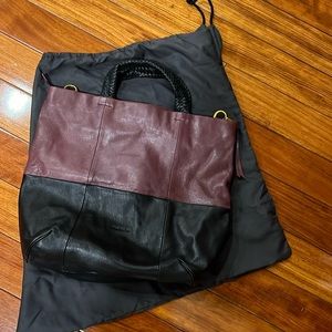 Christopher Kon two- tone shoulder bag